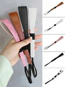 1pc Vintage PU Leather Strap/Lanyard For DSLR/Mirrorless Camera - Multicolor - View 4