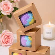 1 quả bóng tắm bong bóng SPA cho trẻ em, giao ngẫu nhiên, hương thơm và trang trí bên trong ngẫu nhiên, giúp giờ tắm thêm thú vị và vui vẻ - 1 cái-50g-Ngẫu nhiên - Xem 8