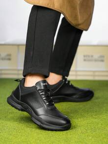 Men's Chef Shoes,Lightweight Breathable Kitchen Shoes,Easy-To-Clean,Wear-Resistant Men's Work Shoes,For Food Factories,Hotels,Kitchen Back-Of-House - Black - View 9