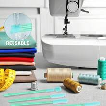 1pc/4pcs Nook And Cranny Sewing Machine Cleaning Brush, Reusable Dense Bristle Cleaning Brush For Quilting Supplies, Used For Sewing Machine Interior And Bobbin Area - A - View 3