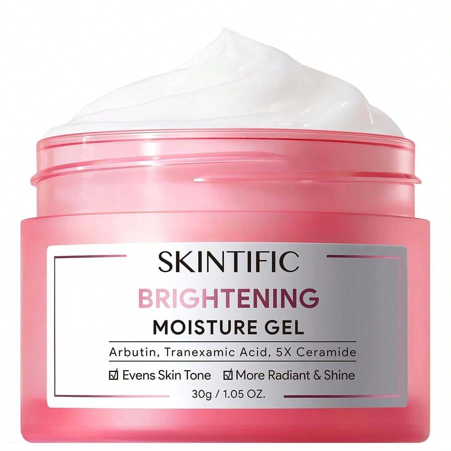 SKINTIFIC Niacinamide Brightening Moisturizing Cream, Pancarkan Kilau pada Kulit Anda - Mencerahkan - View 1