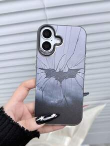1pc IMD Large Frame Bat Phone Case Protective Cover Compatible With IPhone 7 8 7Plus 8Plus X XS XR XSMAX 11 11PRO 11PROMAX 12 12PRO 12PROMAX 13 13PRO 13PROMAX 14 14PRO 14PROMAX 15 15PRO 15PLUS 15PROMAX 16 16Pro 16Plus 16Promax 17 17Air 17PRO 17PROmax 18pro 18promax Series - Multicolor - View 2