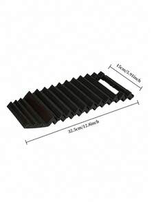Multi-Function Portable Rubber Snow Traction Mat, Suitable For Ice, Mud, Sand And Gravel; Outdoor Tire Swamp And Desert Rescue Board, With Emergency Towing Mat, Heat-Resistant And Wear-Resistant, Easy To Install, Suitable For Cars And ATVs, Essential Car Accessory For All Seasons - Snow Traction Mats - View 4