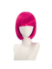 1pc Multi-Color Cosplay Wig Cap, Atmospheric And Realistic, Heat-Resistant Full Head Wig Base, Multiple Colors Available, Suitable For Anime Cosplay, Daily Role Play, Valentine's Day Date, Photography Props, Dating Essential, Beginner Friendly, Popular , Party, Birthday Gift, Dating Gift, Halloween, Christmas - Multicolor - View 3