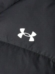 Under Armour Unisex Short Down Jacket 2026 Winter New Warm Windproof Stand Collar Jacket 25600801-001 - Black - View 5