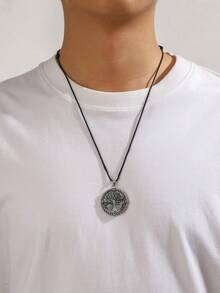 European & American Hot Selling Viking Rune Pendant Tree Of Life Pendant Necklace (Adjustable Length) - Pendant Necklace - View 29