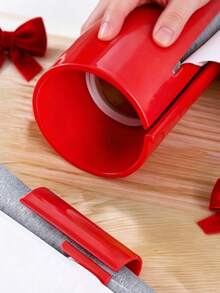 20pcs Sliding Wrapping Paper Roll Cutter, Manual Paper Trimmer, Christmas Gift Wrap Cutter, Durable ABS, Portable Handheld. Great For Scrapbooking, DIY Craft, Holiday Gift Wrapping, Office, Classroom, Home, School & Business Festival Packaging - Multiple Styles - View 2