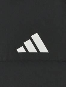 Adidas Men's 3S LONG DOWN Thick Down Jacket - Long KG8201 - Black and White - View 4