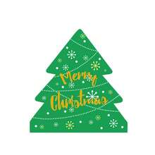 20/40/80/100 tờ khăn giấy họa tiết cây thông Noel với hoa tuyết màu xanh dễ thương, khăn ăn dùng một lần cho bàn tiệc, lý tưởng cho tiệc lễ hội, họp mặt Giáng sinh, lễ kỷ niệm mùa đông và các hoạt động đón Noel - Xem 7