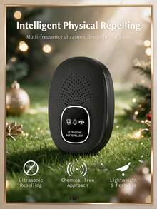 1/2 PCS Ultrasonic Pest Repellent Plug-In, Electronic Mouse & Rodent Deterrent, USB Powered No Battery, Wide Coverage For Mice, Mosquitoes, Cockroaches, For Home, Office, Hotel, Garage, Pet Friendly - Multicolor - View 3