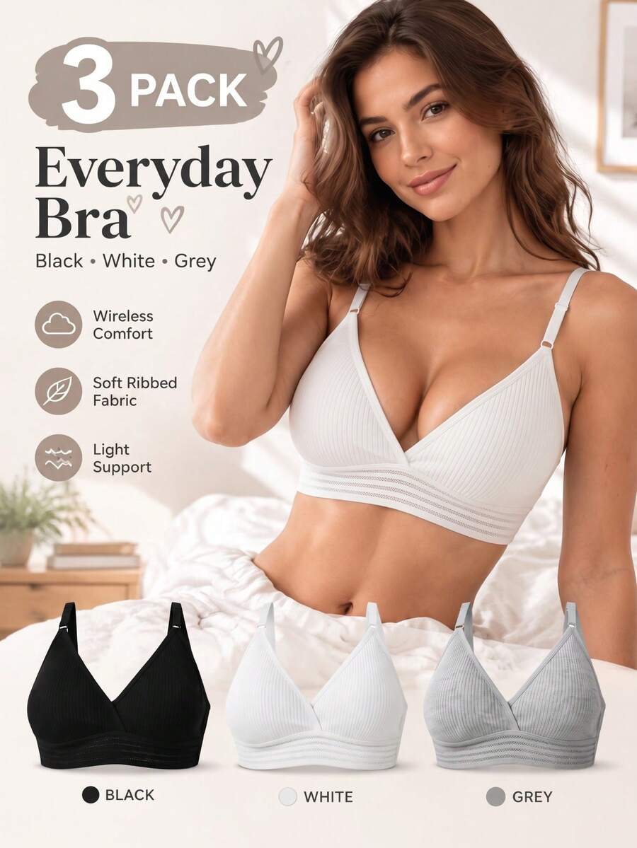 Women Bras & Bralettes - Multicolor - View 1