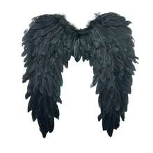 1pc Natural Feather Material White Angel Wings Set, Perfect For Holiday Angel Costume, Photo Shoot, Stage Performance And Cosplay Props (Due To The Material, There May Be Slight Flaws In The Craftsmanship And Product, Such As Slight Stains, Dust, Glue Marks And Glue Overflow, Which Are Normal) - Multicolor - View 14