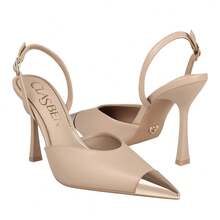 TACONES CLASBEN MUJER AGATA SIMIPIEL BEIGE - Beige - View 1