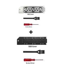 Penutup Pendingin Logam untuk Slot Ekspansi SSD M.2 P5 Slim/Pro, Kotak Pembuangan Panas Aluminium dengan Lubang Ventilasi - View 1