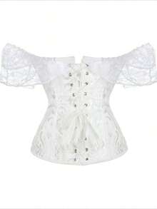 Women Two-Piece Outfits - White - View 3