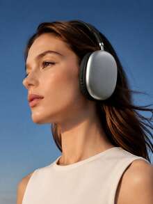 Over-Ear Bluetooth Headphones, Chip 5.3, Rotary Button, Dual-Mode Design, Stereo Surround Sound, Ultra-Long Battery Life Wireless Bluetooth Earphones - View 14
