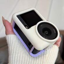 Action6 Protective Case PC Hard Shell TPU Sleeve Sports Camera Protective Cover Cute Color Block Design - View 7