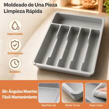 Flatware Storage - Grey - View 4