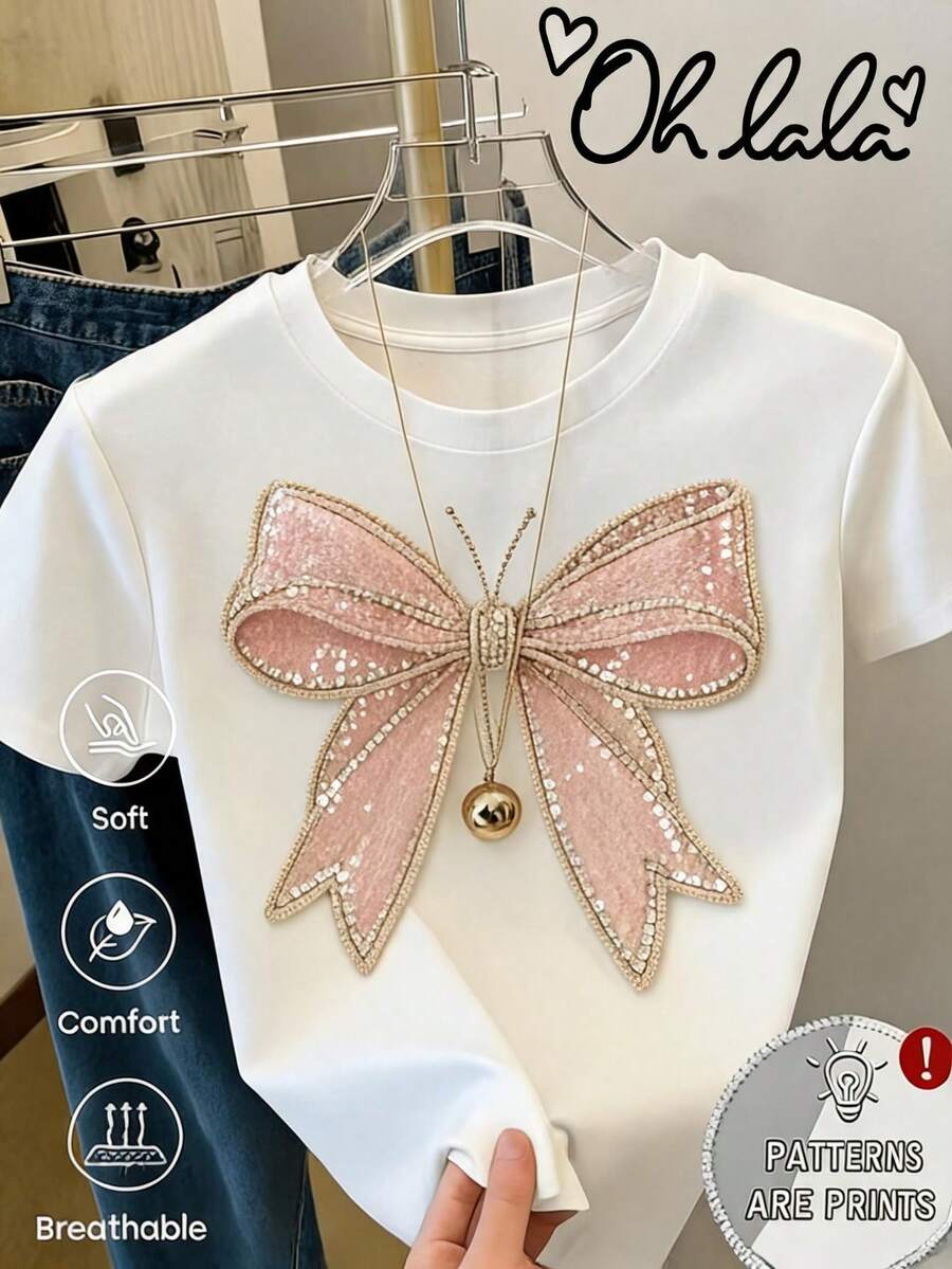Women T-Shirts - Beige - View 1