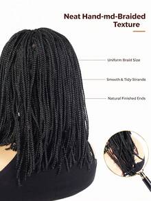 Long Wavy Synthetic Wig For Women, Brown With Blonde Skunk Stripe Highlights, Heat Resistant Fiber Curly Wig Natural Look For Daily Party - Multicolor - View 8