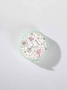 Vintage Floral Print Retractable Tape Measure, Sewing Tool, Warm Handmade Tool Retractable Tape Measure, Mini Portable Soft Leather Tape Measure, Measuring Length 150cm/60in, Suitable For Home, Tailoring, Sewing, Office, Family And Learning - Multicolor - View 11