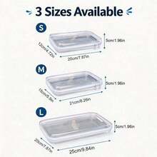 PVC Zippered Storage Bag-White, Transparent, And Stackable-For Organizing Baby And Maternity Items; Suitable For Travel And Nursery Organization. - Multicolor - View 13