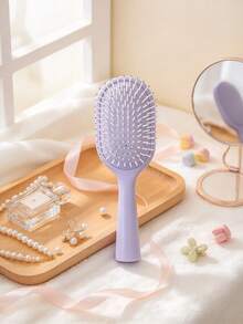 4/1Pc Air Cushion Massage Hair Comb,Multi Color Plastic Hair Comb,Tangle-Free Hair Care, For Daily Use & Trip,Portable Hair Styling Accessory Portable Airbag Massage Comb - Must-Have For Travel Christmas Gift - Multicolor - View 13