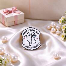 Cute Cartoon Animal Enamel Pins, Funny Sarcastic Quote Brooch Badge, Metal Animal Lapel Pins For Backpack Jacket Hat, Fun Novelty Gift For Man Women - Multicolor - View 11