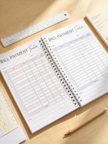 Household Expense Ledger, Suitable For Home, Campus And Business Scenarios. Supports Daily Expense Tracking, Monthly Financial Summary, Can Be Used For Income And Expenditure Analysis And Budget Control, Easily Plan Personal And Family Funds, Size 5.8 Inches X 8.3 Inches - Multi-color - View 7