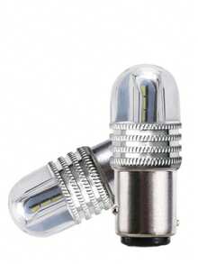 2 buah Bohlam Lampu Rem Mobil LED Kecerahan Tinggi, Chip LED 3030 dengan Lensa, Cahaya Lebih Terkonsentrasi, 1156 S25 G18 R5W 1156P Ba15S P21W, Cocok untuk Lampu Utama, Lampu Kabut, Lampu Mundur, Juga untuk Lampu Sein Sepeda Motor, Performa Stabil, Pasang dan Mainkan - A - View 10