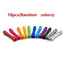 10pcs M3 Knurled Wide Head Aluminum Alloy Standoff Spacers, Double-End Anodized Threaded Connection Pillars, 15-30mm Mixed Sizes, FPV Drone Quadcopter RC Aircraft Remote Control DIY Accessories, Random Color - Multicolor - View 13