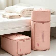 Large Capacity Bedding Storage Bag, Compressible Design, Suitable For Bedding And Thick Clothes, Durable Fabric, Dustproof And Moisture-Proof - Multicolor - View 5