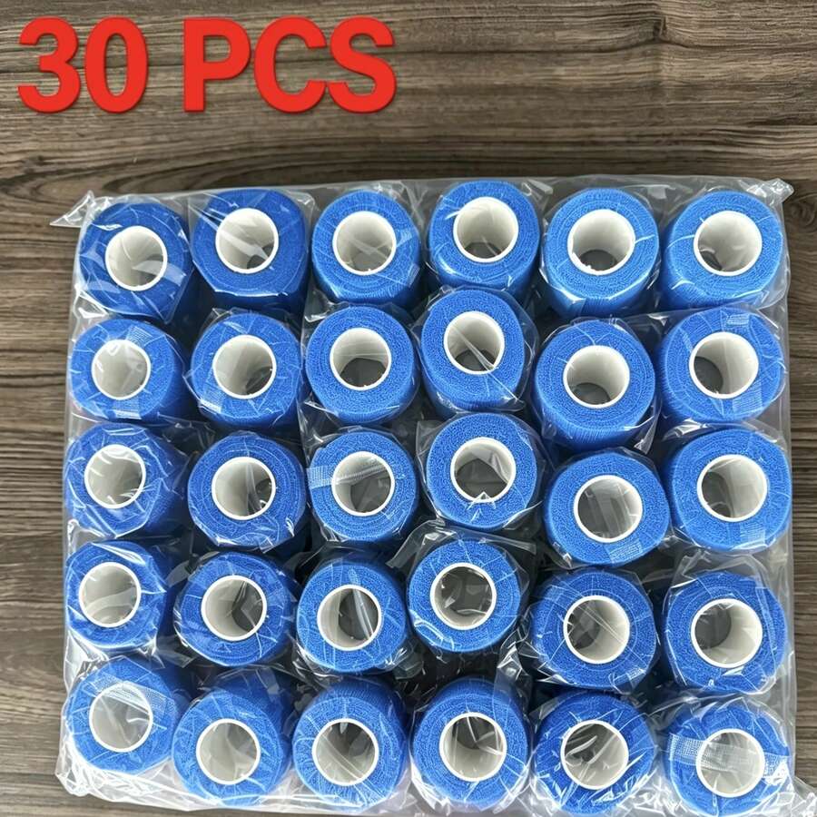 30 捲自黏彈性膠帶，透氣柔軟運動膠帶，防水運動膠帶，適用於健身運動與日常使用