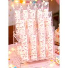 Candy & Biscuit Wrapping Supplies - Pink Bow - View 3