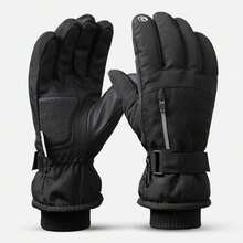 Winter Gloves For Men Women, Thermal Warm Gloves For Cold Weather 3-Layer Fleece Lined With Water-Resistant Shell, 5-Finger Touchscreen, Flexible Fit For Commute, Dog Walks, Cycling - 50082 - View 10