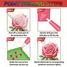 6pcs Pearl Diamond Painting Pendant Set, Christmas Theme 2D Flat High-Definition Printing, 3.07 Inch Full Set Handmade Drilling Material Kit, Beginner-Friendly Stress Relief Entertainment, Christmas Tree Hanging Decoration - One Size - View 8