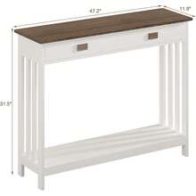 Sofa & Console Tables - White - View 6