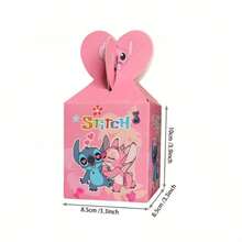Disney 24pcs Stitch Theme Candy Boxes, Stitch Snack Boxes, Gift Snack Boxes, Birthday Party Supplies, Gift Snack Boxes, Stitch Party Supplies - Cartoon - View 2