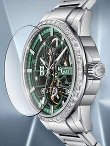 1pc Men's Mechanical Watch Luxury Sports Style Tourbillon Movement Daily Commute Gathering Birthday Holiday Gift 8803 - BG8803 - View 4