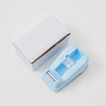 Heavy Duty Desktop Tape Dispenser Floral Office Tape Dispenser, Weighted Non-Slip Base Macaron Color Small Desktop Tape Holder, Colorful Plastic Creative Cutting Tool For Office, Cross-Border - Multiple Styles - View 17