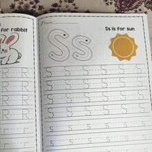 1pc Erasable Letter Practice Book, Suitable For Preschool Children, Helps Them Recognize Letters, Convert Between Uppercase And Lowercase, And Develop Writing Skills. It Is A Reusable Workbook, Perfect For Practicing Penmanship, An Ideal Back-To-School Supply - A - View 4