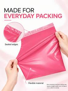 10/30/50pcs Various Sizes Of Shipping Bags, Packaging Bags, And Self-Sealing Waterproof Mailing Envelopes; Leak-Proof And Tear-Resistant; Reinforced Plastic Packaging Bags; Easy-To-Use, Versatile Packaging Bags Suitable For Office Use; Garment Bags - Multiple Styles - View 10