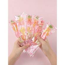 Candy & Biscuit Wrapping Supplies - Pink Bow - View 4
