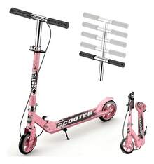 Scooter Lition L-M-3 Patinete del Diablo Plegable Ajustable Para Niños Color Rosa - Rosa - Ver 1