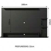 Television Stands & Entertainment Centers - Black - View 4