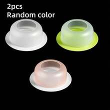 2pcs Pet Escape-Proof Food Bowls, For Bearded Dragons And Lizards, Transparent Feeding Dishes Random Color - Style A - View 8