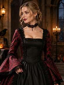 Women Party Other Wear - Red - View 4