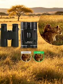 1pc 40x High Magnification 22mm Objective Diameter Binoculars, Suitable For Hiking, Travel And Bird Watching - Multicolor - View 12