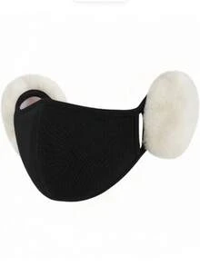 Women's Warm Windproof Cold-Proof Face Mask, Fashionable Autumn/Winter Mask, Integrated Ear Covers, 3D Facial Protection, Suitable For Outdoor Cycling Wear - Multicolor - View 10