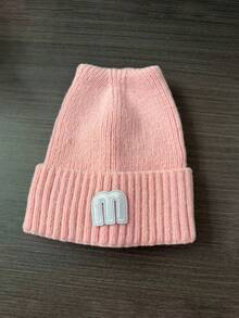 Autumn/Winter Kids Knitted Hat, Boys & Girls Woolen Beanie, Baby Pull-On Cap, Toddler Headwrap - Multicolor - View 9